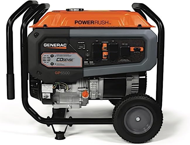 Generac 7683 GP6500 Portable Generator Side View