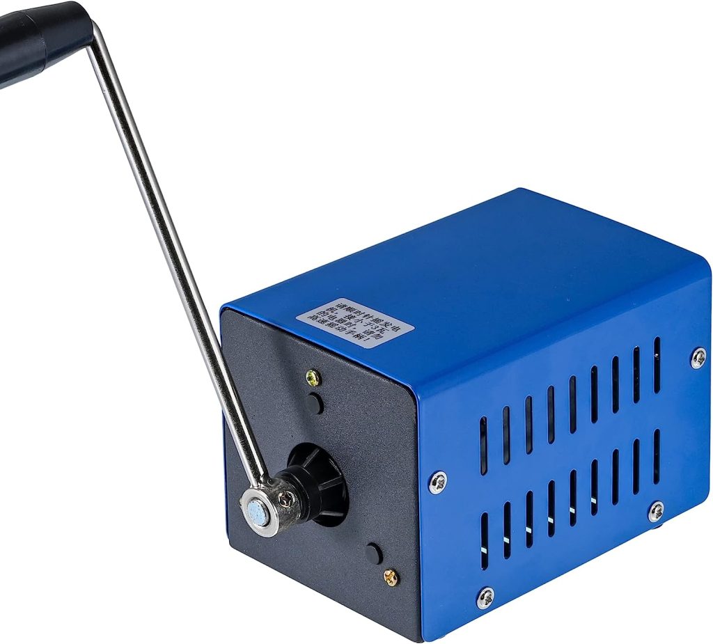 VQP Portable Generator crank view