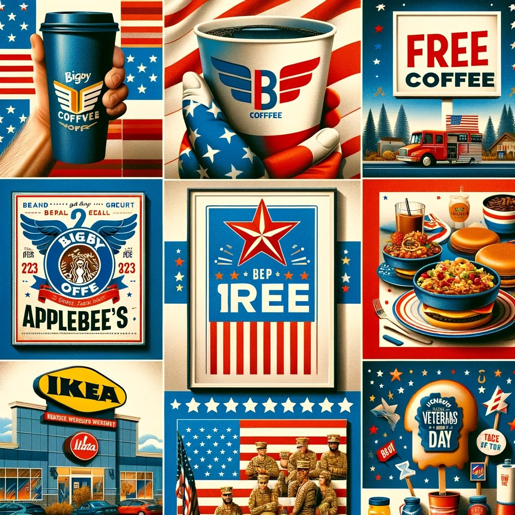 Veterans Day 2023 Free Food Deals