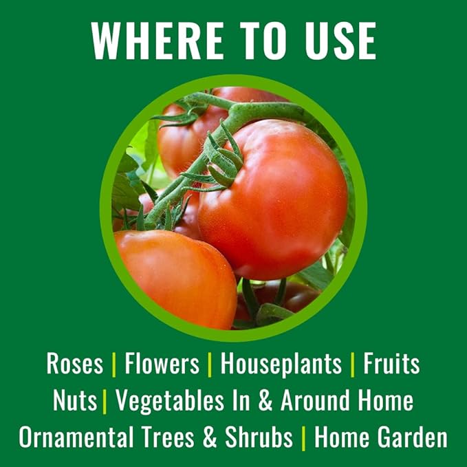 Protects against insects, aphids, armyworms, bagworms, beetles, botrytis, caterpillars, fruit flies, japanese beetles, leafhoppers, leafminers, midges, mites, psyllids, scales, spider mites and whiteflies.