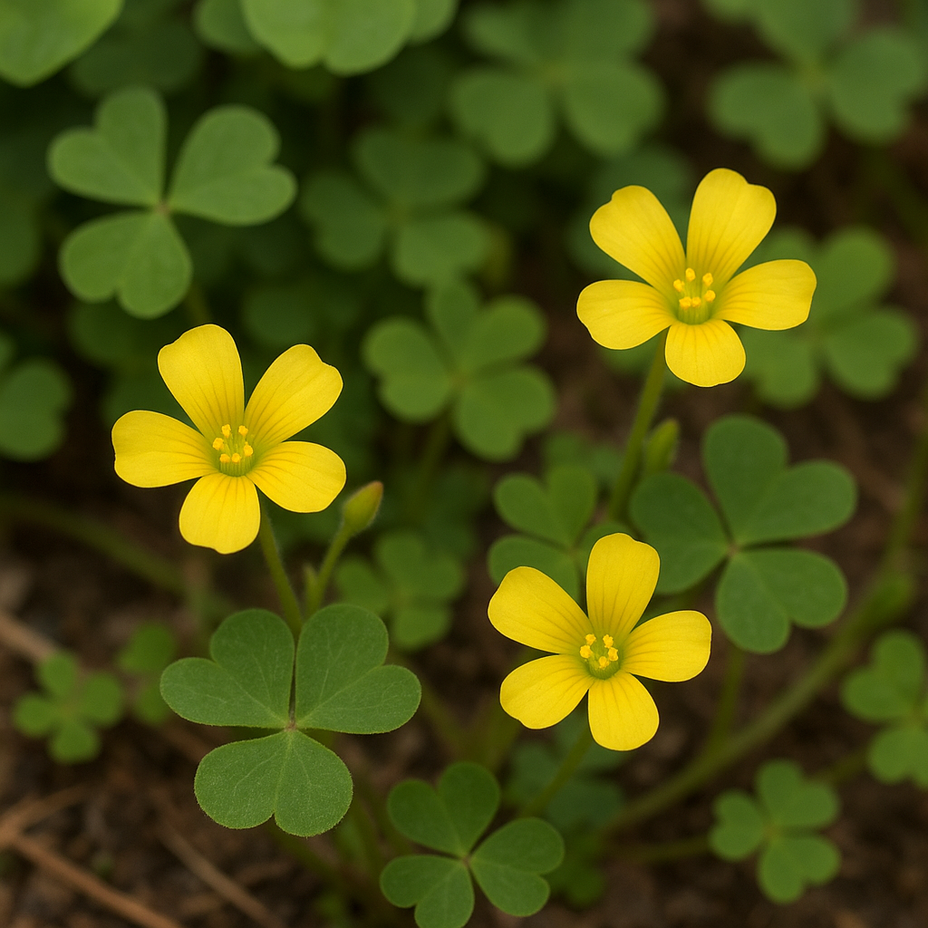 Wood Sorrel (Oxalis spp.)